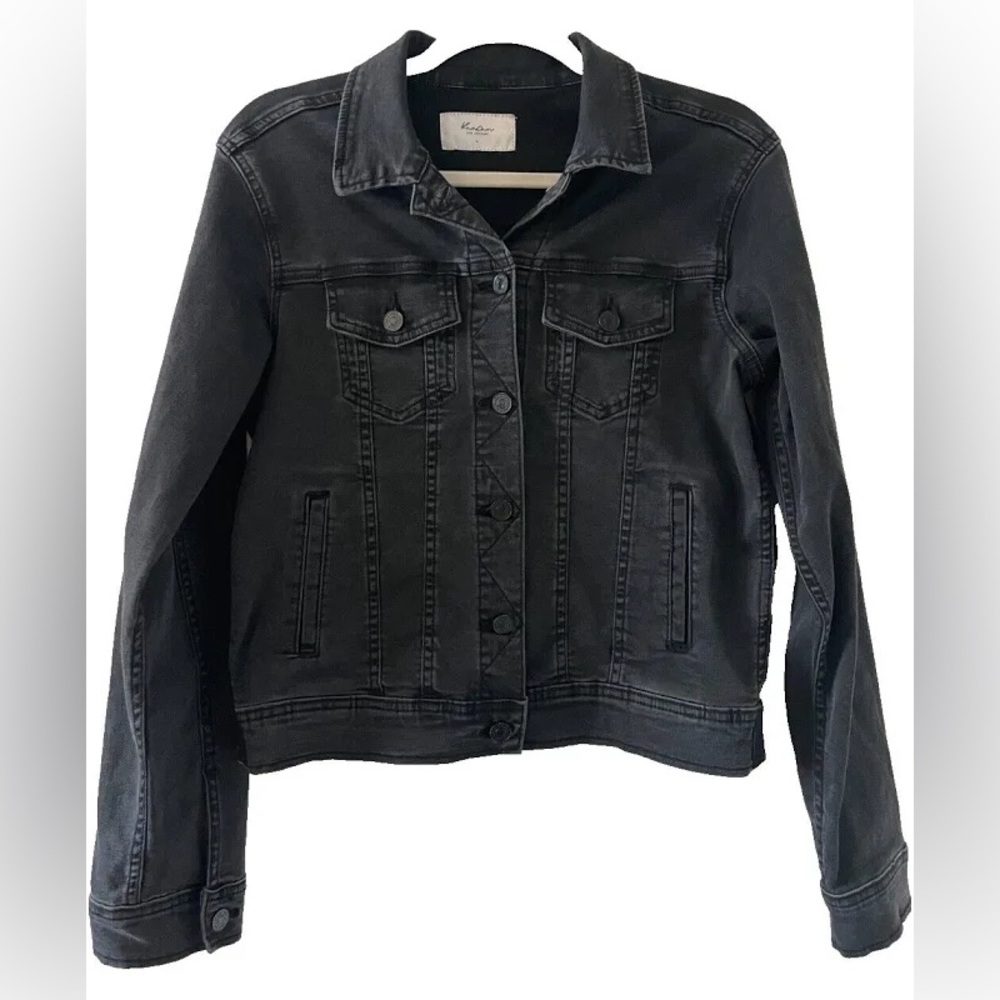 Kancan black denim jacket